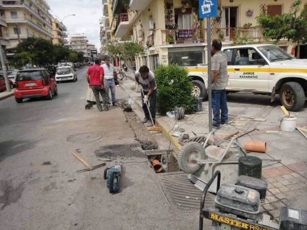 Εργο για την πλημμύρα