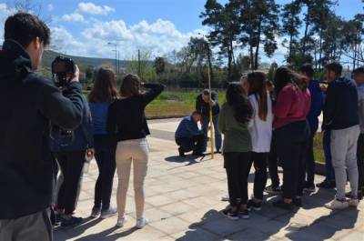 Την ακτίνα της γης μέτρησαν στο Λύκειο Φιλιατρών