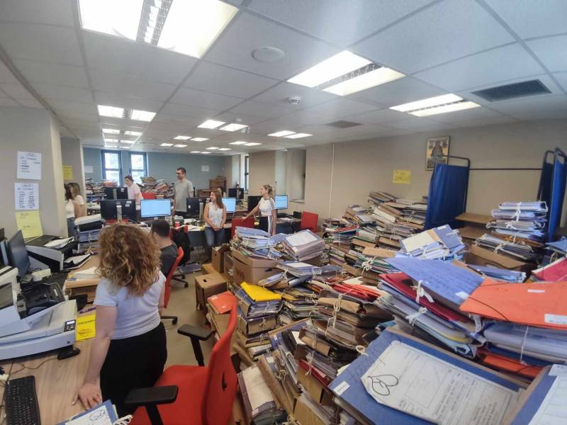 Καλαμάτα: Σε εξέλιξη το μεγάλο έργο της ψηφιοποίησης των πολεοδομικών αρχείων της Υπηρεσίας Δόμησης