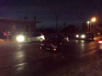 Τροχαίο με τραυματία στο Ασπρόχωμα - Καλαμάτα