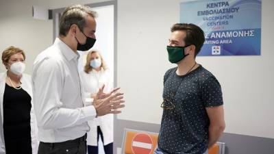 Μητσοτάκης: Η νεολαία δείχνει τον δρόμο για τον εμβολιασμό