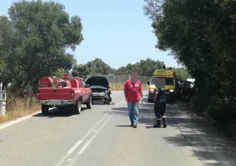 Πύλος: Μετωπική σύγκρουση με τραυματισμούς