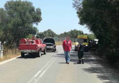 Πύλος: Μετωπική σύγκρουση με τραυματισμούς