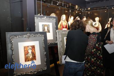 Εγκαινιάστηκε η έκθεση του Herve Boudon: “Η κόμη ανά τους αιώνες - ζωγραφική αναδρομή” (βίντεο-φωτογραφίες)