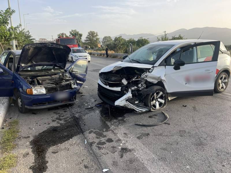 Τροχαίο με έναν τραυματία στον περιφερειακό της Μεσσήνης