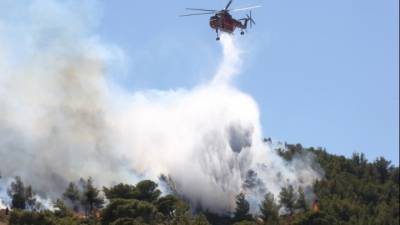 Φωτιά στην Κερατέα: Ελεύθεροι με εισαγγελική εντολή οι δύο υπάλληλοι του ΔΕΔΔΗΕ (βίντεο)