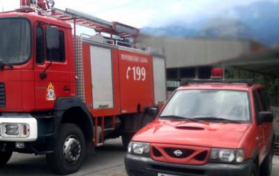 Πυροσβεστικό Κλιμάκιο Μάνης στο Προάστιο