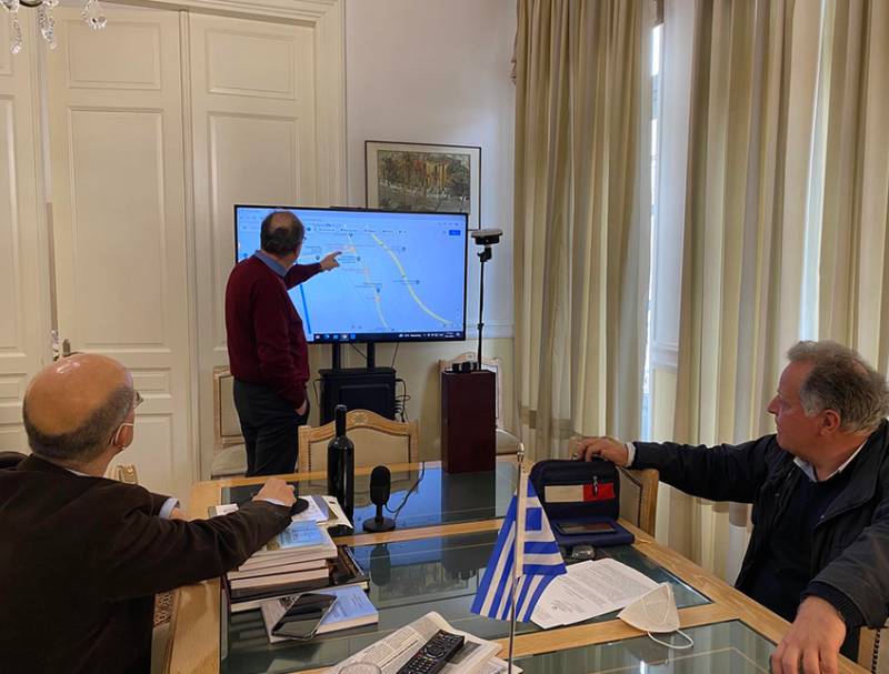 Σύσκεψη για παρεμβάσεις στο δρόμο Ασπροχώματος