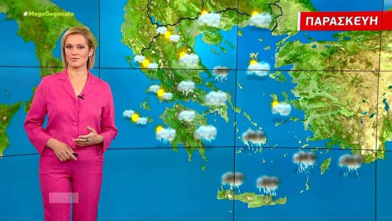 Άστατος ο καιρός της Παρασκευής - Αναλυτική πρόγνωση (Βίντεο)