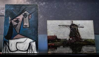 Εθνική Πινακοθήκη: Σε 5 λεπτά είχε κλέψει Πικάσο και Μοντριάν - &quot;Είμαι ανακουφισμένος&quot; (βίντεο)