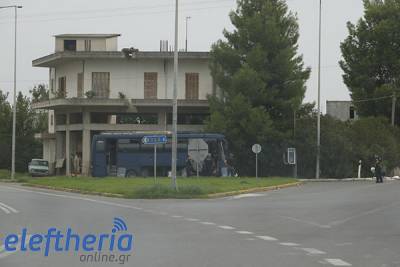 Κυκλικός κόμβος στη βόρεια είσοδο της Μεσσήνης