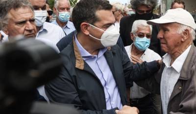 Τσίπρας: Πρέπει να σκύψουμε στα προβλήματα των σεισμόπληκτων