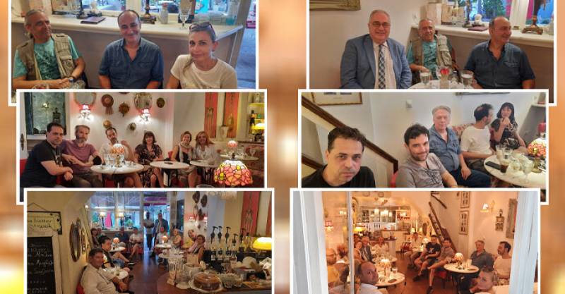 Συνάντηση του Αλεξάνδρου Κακαβά με μέλη της Ε.Σ.Ε. και της Λέσχης Φίλων