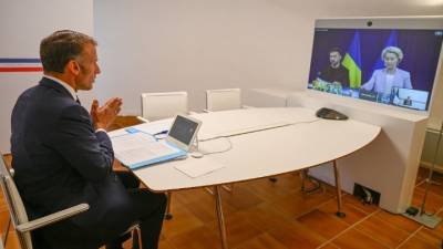 Τηλεδιάσκεψη Ευρωπαίων ηγετών: Υποστήριξη της Ουκρανίας για δίκαιη και διαρκή ειρήνη (βίντεο)