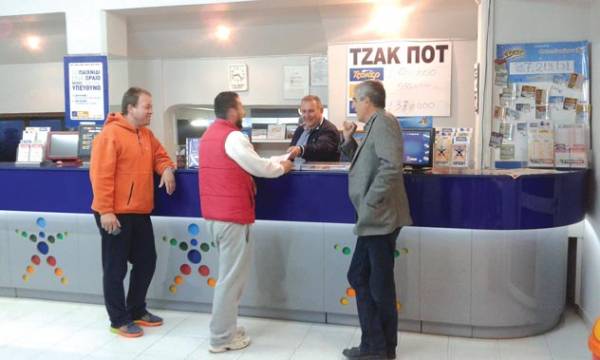 Τυχερό δελτίο του ΛΟΤΤΟ στο Χανδρινού Μεσσηνίας