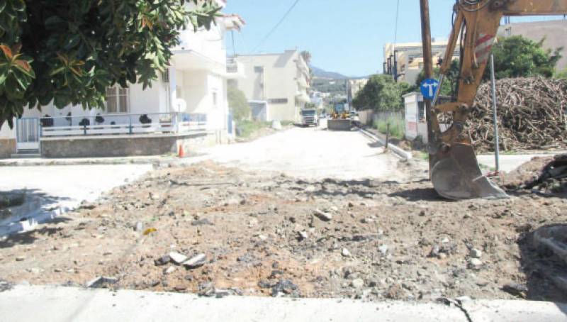 Καλαμάτα: Εργασίες για τη διάνοιξη της οδού Μπουλούκου