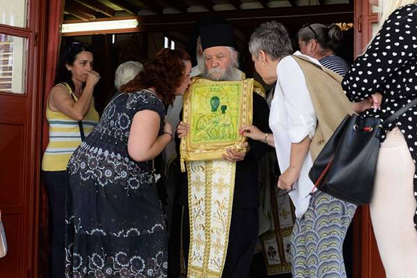 Επέστρεψε στη Μονή Βουλκάνου η εικόνα της Παναγίας
