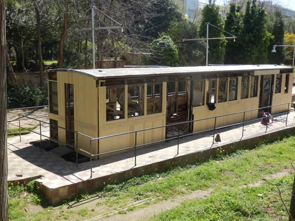 Επισκευή βαγονιού στο Πάρκο Σιδηροδρόμων