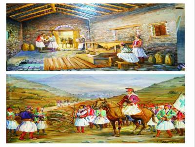 Μεγαλόπολη: Εκθεση ζωγραφικής του Σωτήρη Τζαμουράνη στο Λεοντάρι