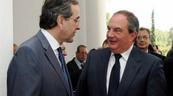 Μυστικό δείπνο Σαμαρά - Καραμανλή στην Κηφισιά