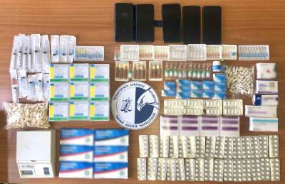Καλαμάτα: Εξάρθρωση εγκληματικής ομάδας διακίνησης αναβολικών - Τρεις συλλήψεις
