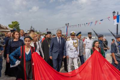 Ο σημερινός εορτασμός της επετείου στο Ναβαρίνο (φωτογραφίες)