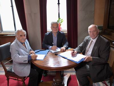 Υπεγράφη η σύμβαση στο Μέγαρο της Ακαδημίας Αθηνών: Παρατηρητήριο Κλιματικής Προσαρμογής στην Καλαμάτα