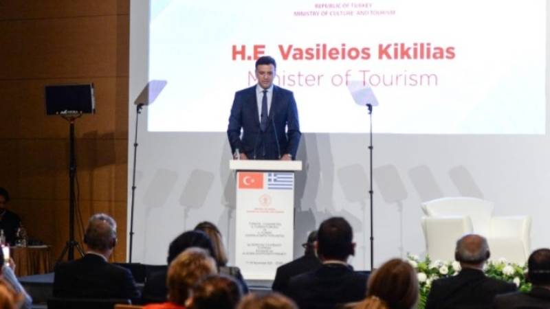 Κικίλιας: Ο τουρισμός πεδίο συνεργασίας Ελλάδας - Τουρκίας παρά τις δυσκολίες