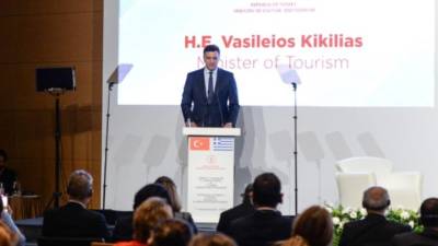Κικίλιας: Ο τουρισμός πεδίο συνεργασίας Ελλάδας - Τουρκίας παρά τις δυσκολίες