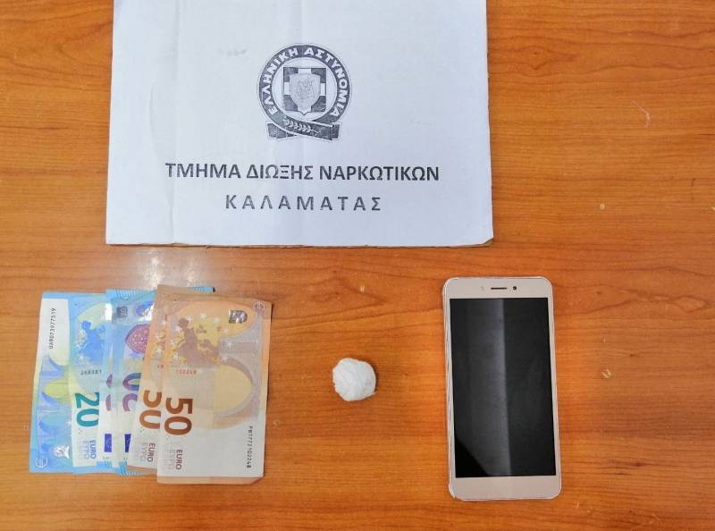 Σύλληψη 41χρονου για κοκαΐνη στη Μεσσήνη
