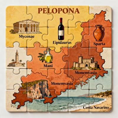 Το δύσκολο στοίχημα του brand της Πελοποννήσου