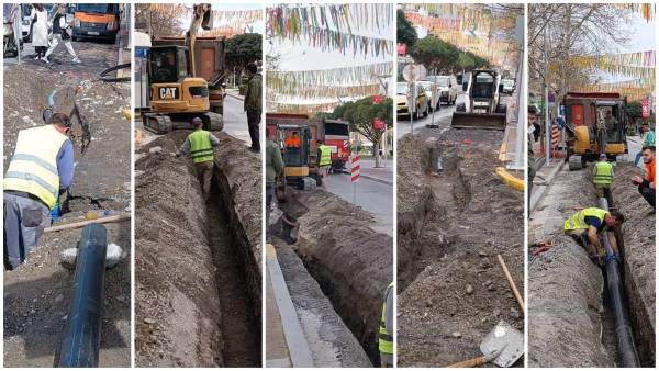 Προχωρά η αντικατάσταση του δικτύου ύδρευσης στην Αριστομένους