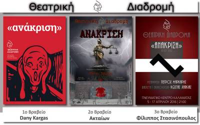 Τα βραβεία για την αφίσα της “Ανάκρισης”