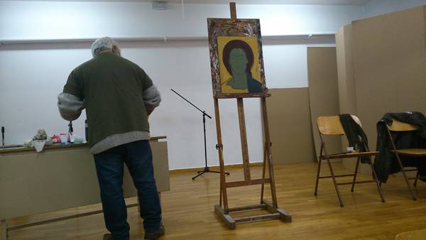 Μαθητές μυήθηκαν στα μυστικά της αγιογραφίας