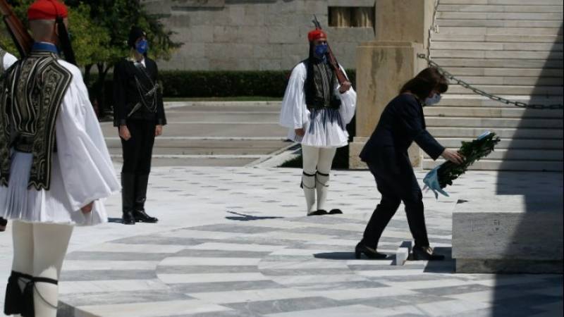 Σακελλαροπούλου: Η χώρα μας παραμένει προσηλωμένη στον ιερό σκοπό της διεθνούς αναγνώρισης της Γενοκτονίας του Ελληνισμού του Πόντου