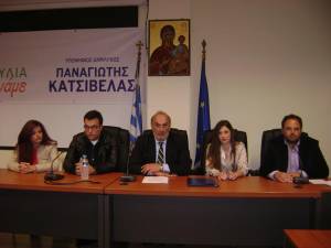 Τριφυλία: Θέσεις και αρχές παρουσίασε ο Κατσίβελας στην Κυπαρισσία - Σήμερα στα Φιλιατρά