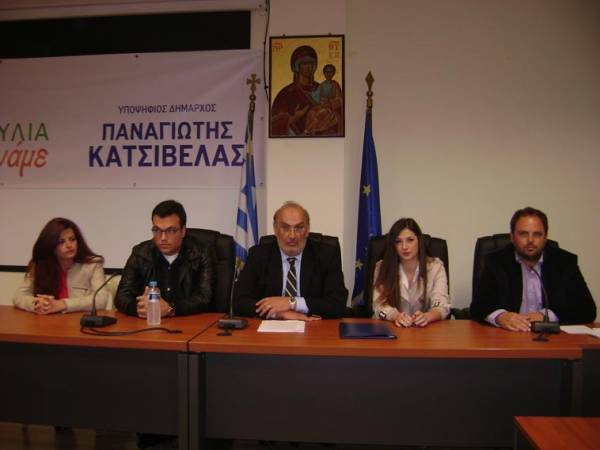 Τριφυλία: Θέσεις και αρχές παρουσίασε ο Κατσίβελας στην Κυπαρισσία - Σήμερα στα Φιλιατρά