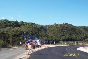 Ολοκληρώνονται τα έργα στην στροφή Αρκουδέα