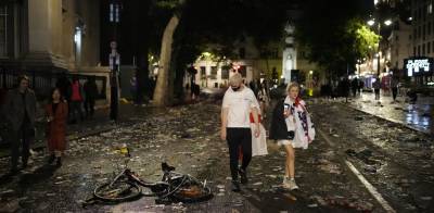 Euro 2020: Επεισόδια μετά τον τελικό, με 45 συλλήψεις (βίντεο)