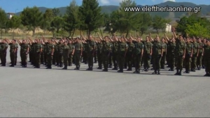 Βίντεο από την ορκωμοσία των νεοσυλλέκτων στο ΚΕΔΒ Καλαμάτας