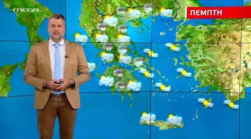 Άστατος ο καιρός την Πέμπτη - Αναλυτική πρόγνωση (Βίντεο)