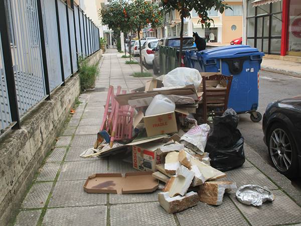 Εικόνα ντροπής για την πόλη