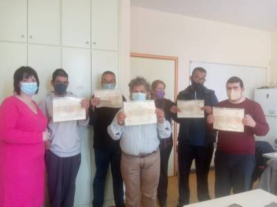 Σύλλογος Γονέων και Κηδεμόνων Ατόμων με Αναπηρία “Η Υπομονή”: Ολοκληρώθηκε πρόγραμμα εκμάθησης τυποποίησης τροφίμων   