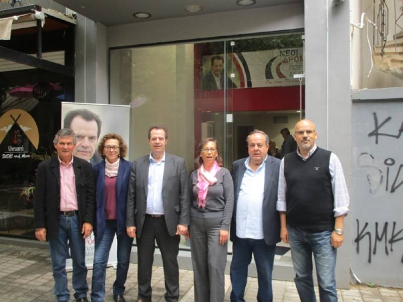 Προεκλογική περιοδεία Δέδε σε Πανεπιστήμιο και ΤΕΙ στην Καλαμάτα (βίντεο)