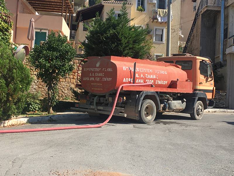 Συνεχίζονται οι διακοπές νερού στην Κυπαρισσία