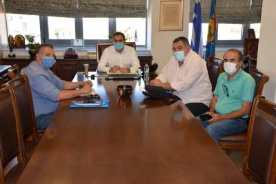 Σύσκεψη για έργα ύδρευσης στο Δήμο Καλαμάτας