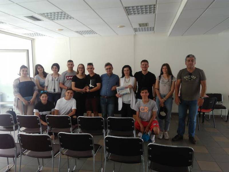 Μαθητές από το Γυμνάσιο Φαρών Αχαΐας επισκέφθηκε την &quot;Ε&quot;