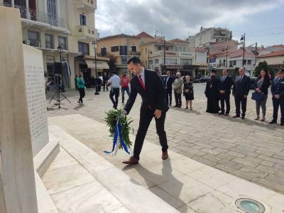 Καλαμάτα: O Αλ. Χαρίτσης στις εκδηλώσεις για την επέτειο της 9ης Μαΐου