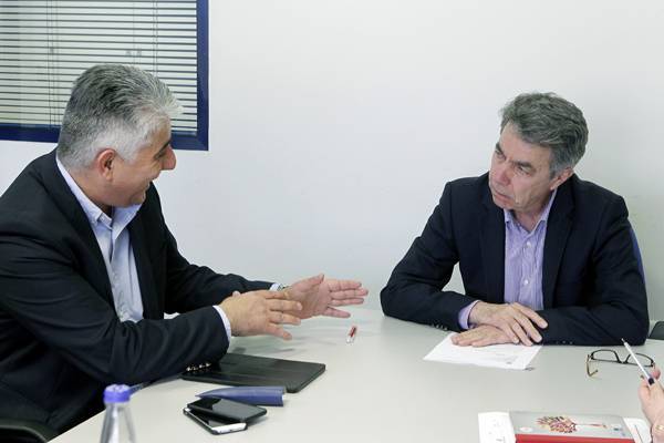 Ο Καφαντάρης με ΚΕΔΕ στο υπουργείο Αγροτικής Ανάπτυξης