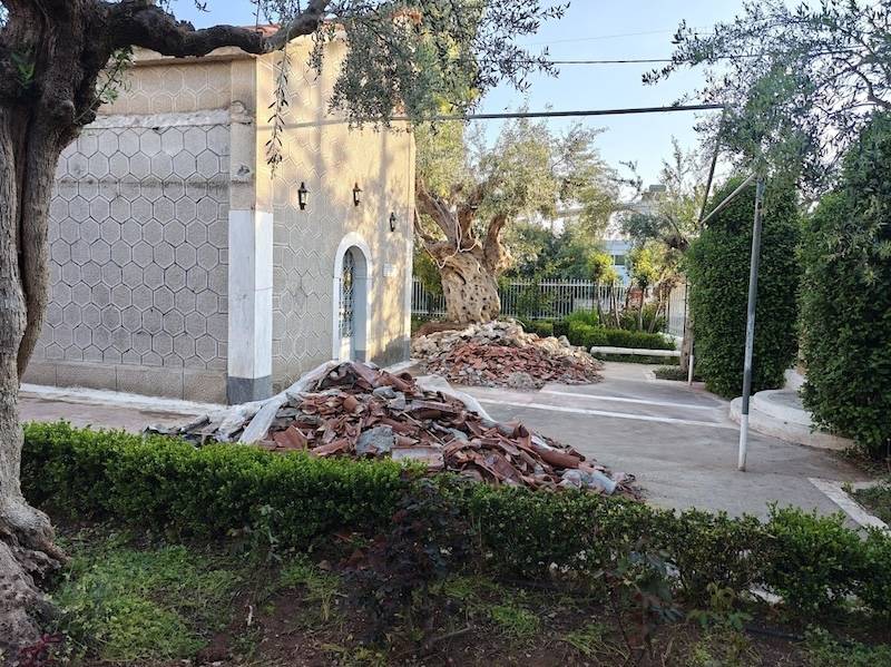 Εμπορικός Σύλλογος Καλαμάτας: Εργασίες αναστήλωσης του ναού Αγίων Κωνσταντίνου και Ελένης